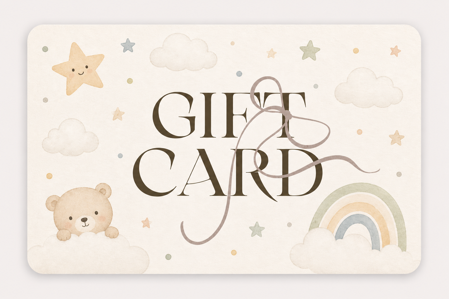 Gift Card baby