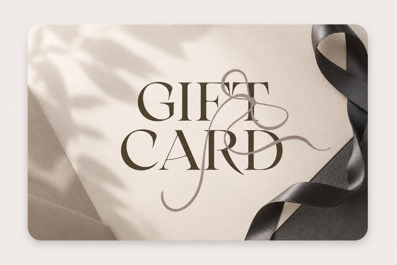 Gift Card black