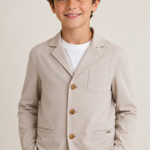 Giacca Emporio beige fronte