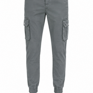Pantalone uomo verde con tasconi fronte