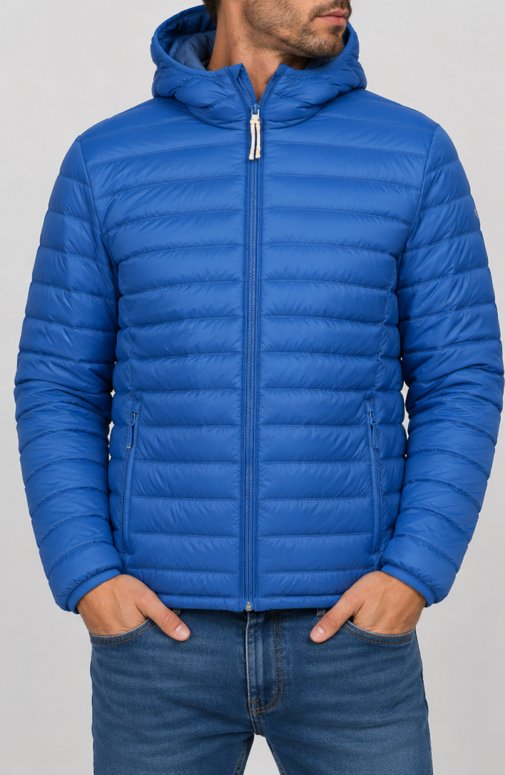 Piumino Cranberry bluette - fronte