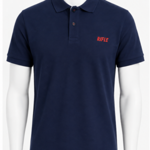 Polo Rifle uomo blu taglia XXL fronte
